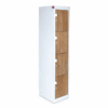 Locker con 4 Casilleros Tam-Mex Blanco