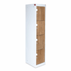 Locker con 4 Casilleros Tam-Mex Blanco