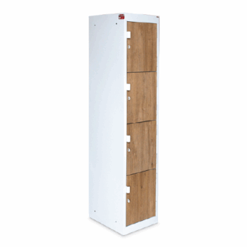 Locker con 4 Casilleros Tam-Mex Blanco