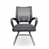 Silla para Visitas Red Top Mesh Negro