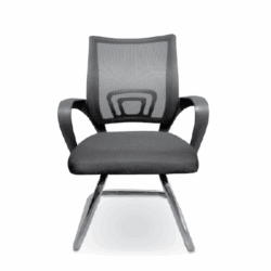 Silla para Visitas Red Top Mesh Negro