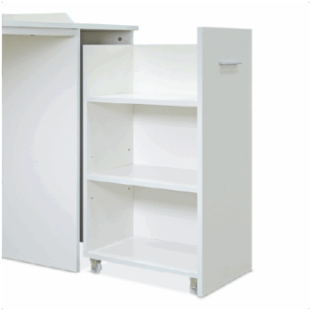 Escritorio con Gabinete 4Tune 3 cajones Blanco - Image 3