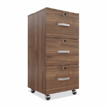 Archivero Maderkit 3 Gavetas Café
