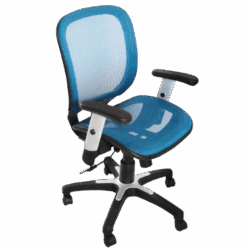 Silla de Oficina Coscorp Naval / Malla / Azul