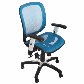 Silla de Oficina Coscorp Naval / Malla / Azul