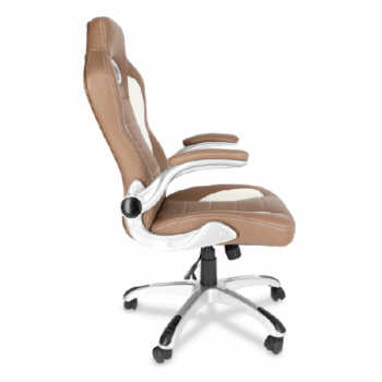 Silla Ejecutiva Techni Mobili Sport Ergo / Polipiel / Café claro - Image 4