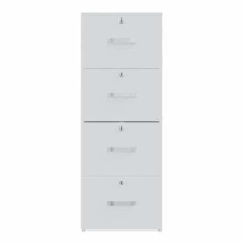 Archivero Maderkit 4 Gavetas Blanco