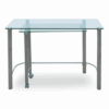 Escritorio L Office Depot Slider / Plata / Cristal templado / Acero - Image 3