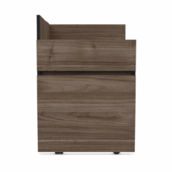 Gabinete Maderkit London Negro con Café