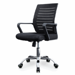 Silla Ejecutiva para Escritorio Praga Valery Products 0311 / Negro