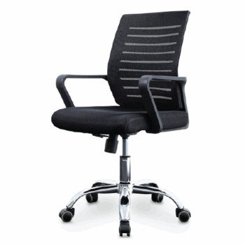 Silla Ejecutiva para Escritorio Praga Valery Products 0311 / Negro