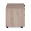 Gabinete con Ruedas de 2 cajones Café - Image 3