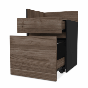 Gabinete Maderkit London Negro con Café - Image 5