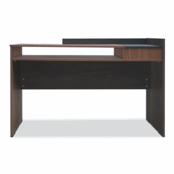 Escritorio Ejecutivo Skanor Student / Natural con negro / Madera - Image 3