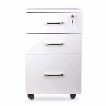 Archivero 3 Gavetas 4TUNE C067 Blanco